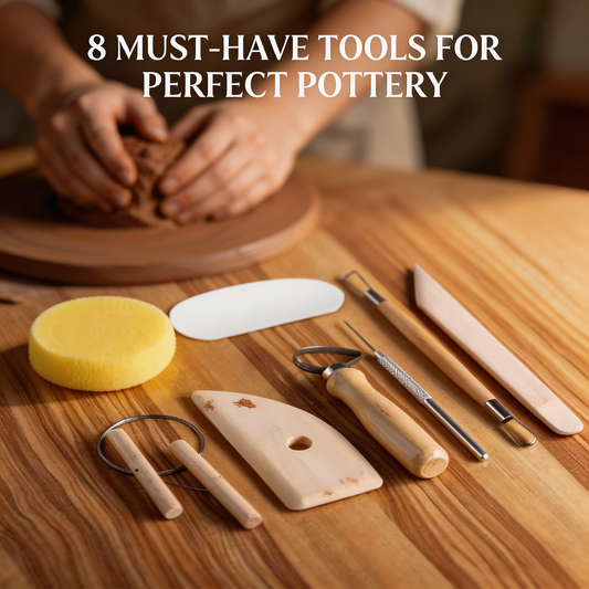 8 MUST-HAVE TOOLS FOR PERFECT POTTERY